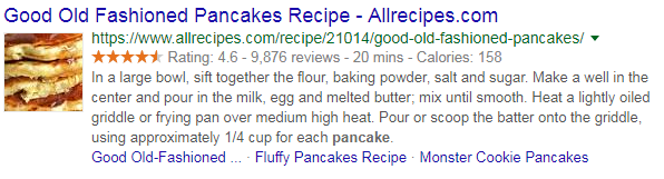 pancake recipe