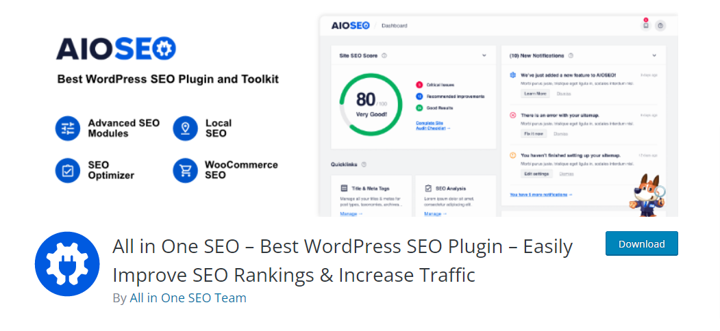 All in One SEO – WordPress SEO Plugin