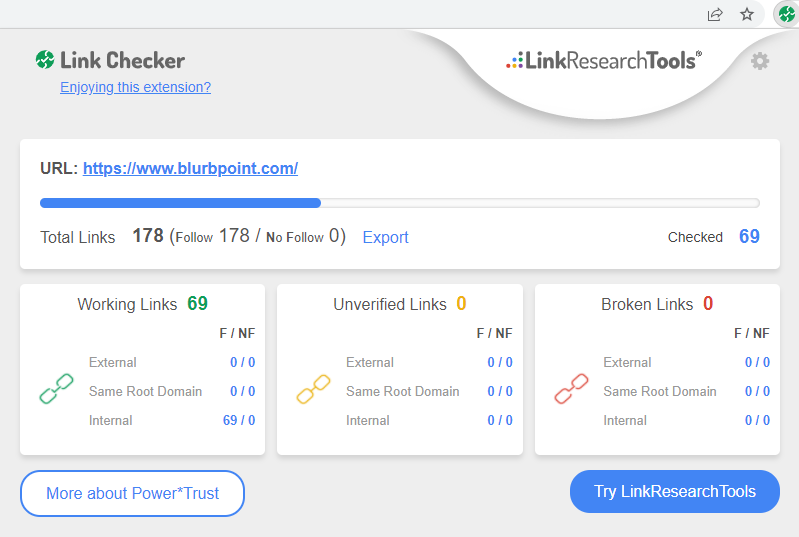 Free Backlink Checker Extension