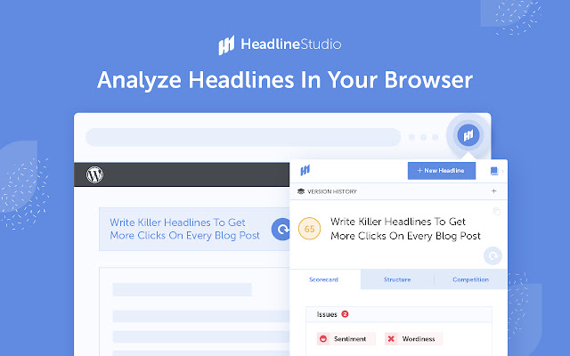 Headline Studio Chrome Extension